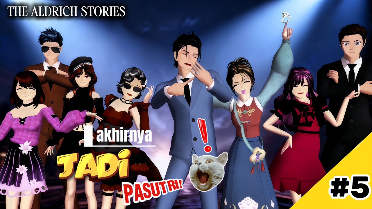 THE ALDRICH STORIES eps 5 || DRAMA SAKURA SCHOOL SIMULATOR (OBM)