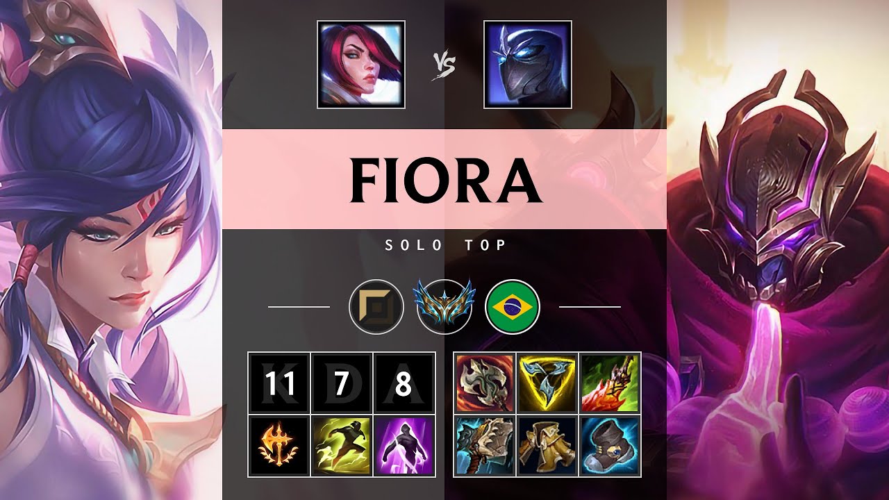 Fiora Top vs Shen - BR Challenger Patch 25.13