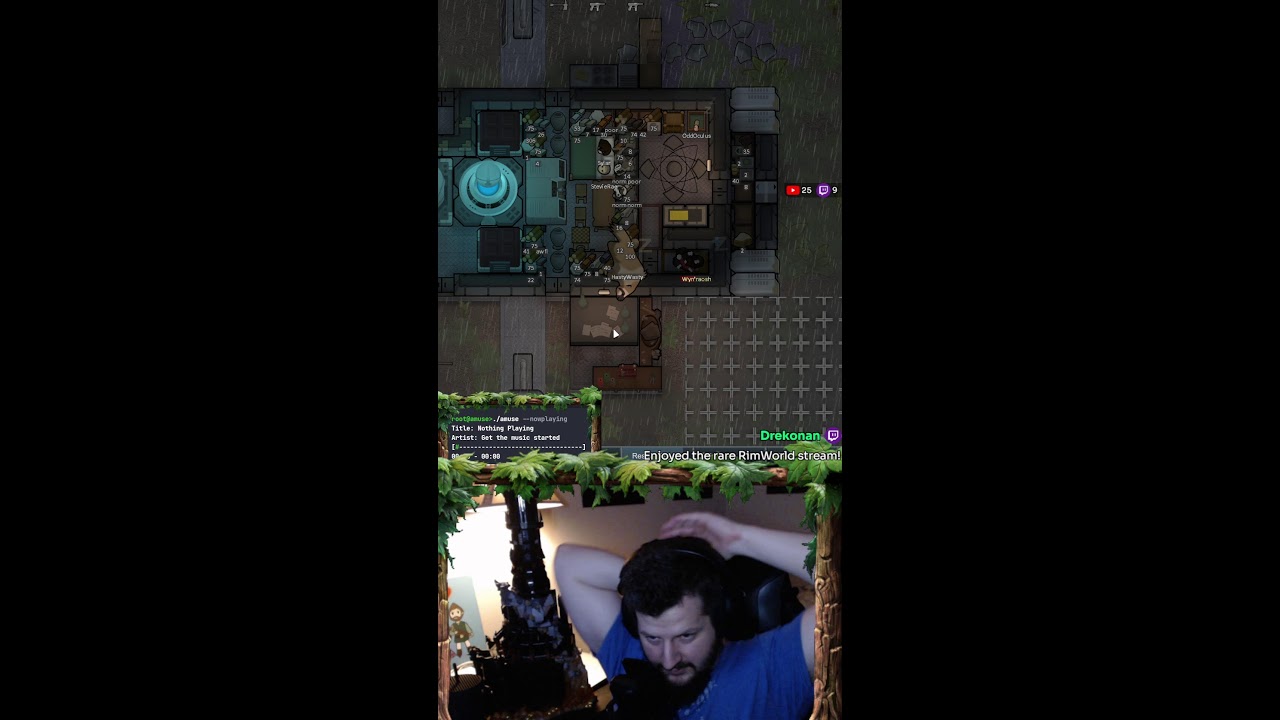 RIMWORLD STREAM GET IN HERE | Randy Random losing is fun #shorts