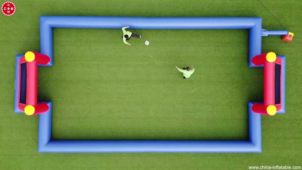 Jeu de terrain de football en plein air terrain de football gonflable commercial T11-926