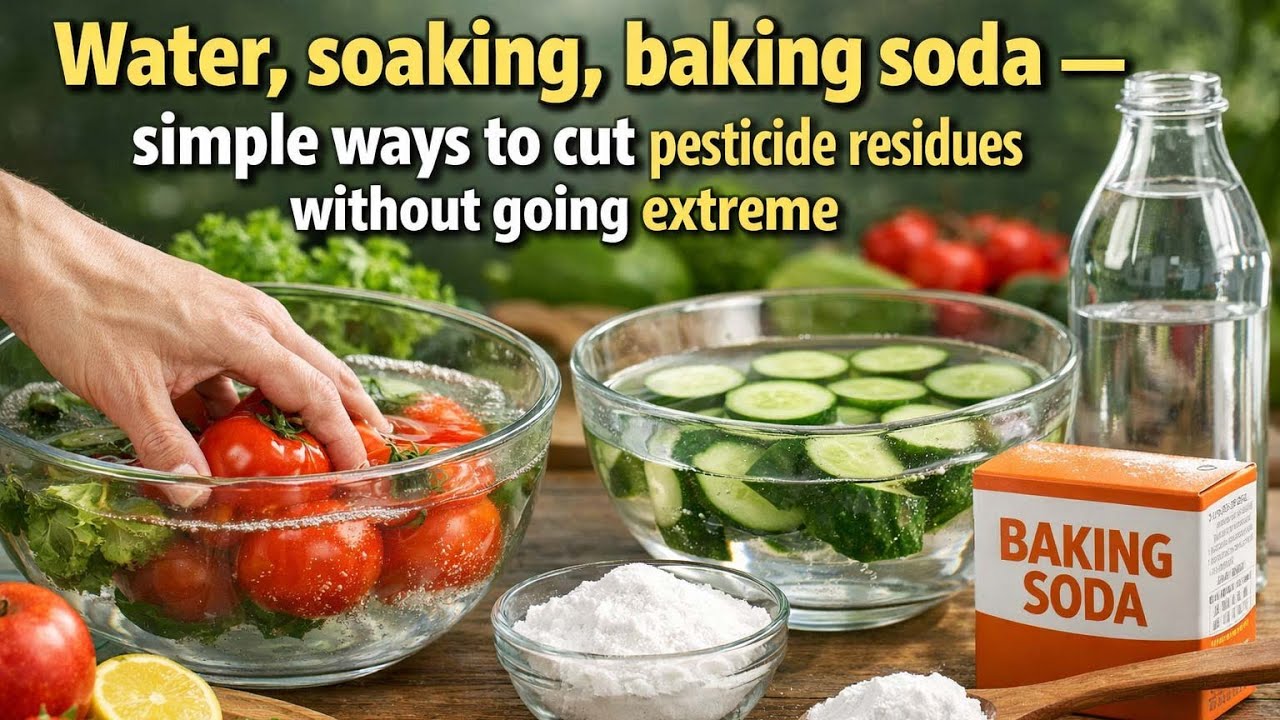 Are you overthinking produce cleaning? How basic kitchen habits quietly lower exposure