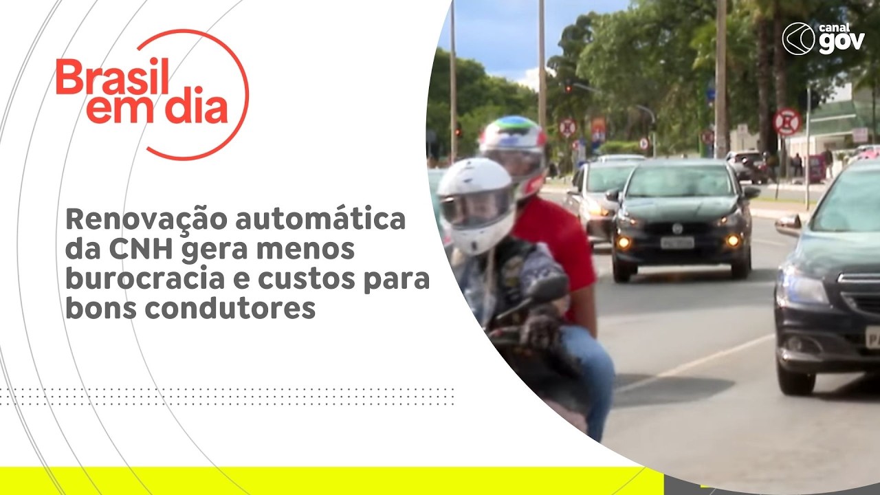 Renova&ccedil;&atilde;o autom&aacute;tica da CNH gera menos burocracia e custos para bons condutores