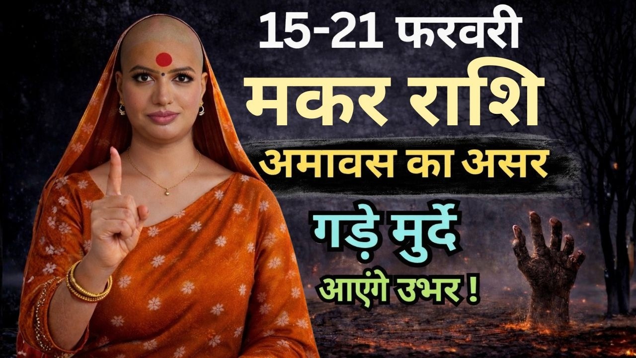 मकर 15-21 फरवरी राशिफल 2026 | फरवरी राशिफल | मकर राशिफल | Makar rashifal | February rashifal