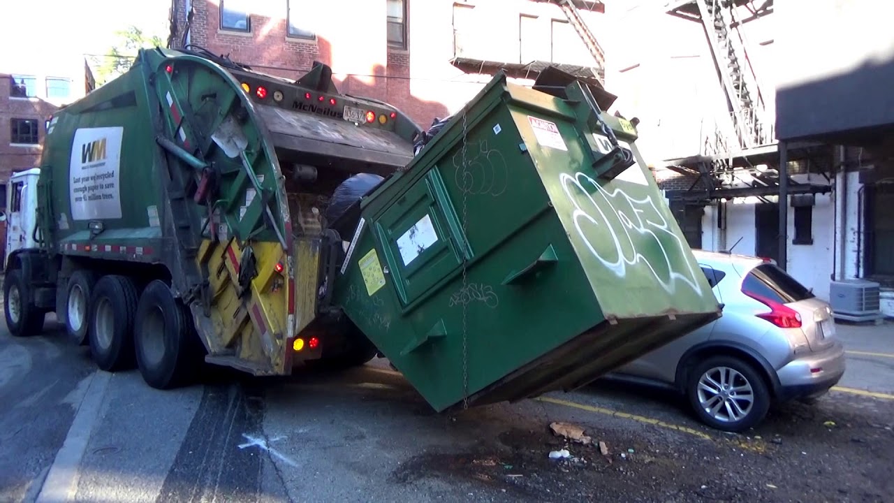 Waste Management 310962 ~ Mack MRU McNeilus Rear Loader