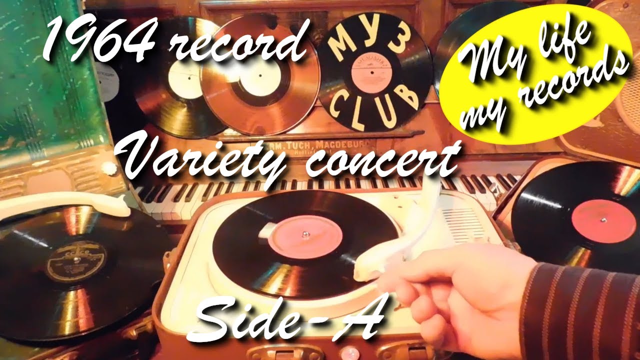 1964 record Variety concert Side-A Melodia Riga #RecordsKing_13939 #RecordsEra_13939 #ListenSU_13354