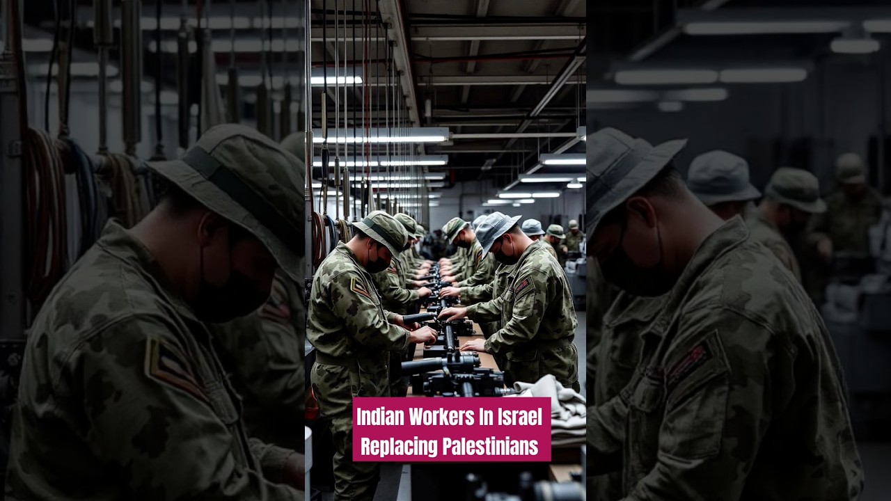 Indian workers replace Palestinian labourers at #israel #labour #jobs