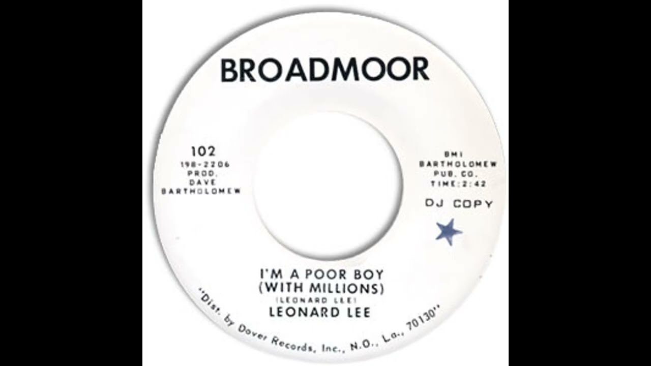 Leonard Lee - Im A Poor Boy (With Millions) - (1967) - #soulmusic #northernsoul