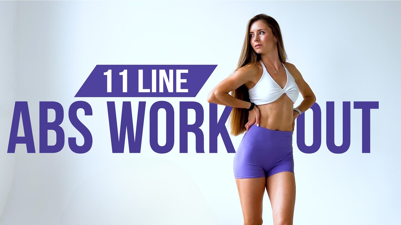 🔥 10-Min 11 Line Abs Workout &mdash; Get a Defined Waist Fast!