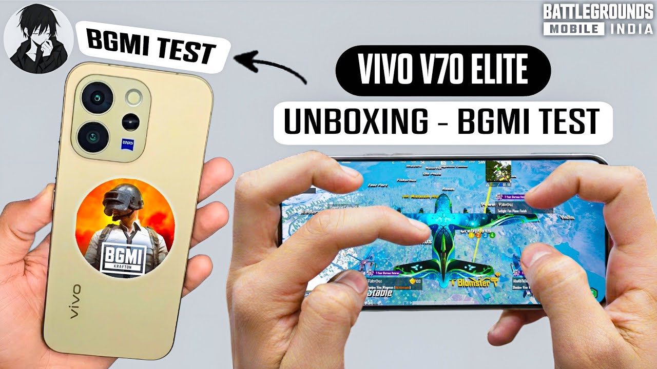 Vivo V70 Elite Unboxing & BGMI Test | Worth It? #vivo #vivov70elite #lcrmavi 