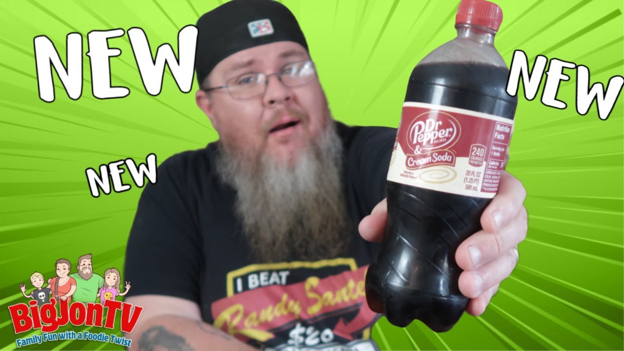 New Dr. Pepper & Cream Soda  || Taste Test Tuesday