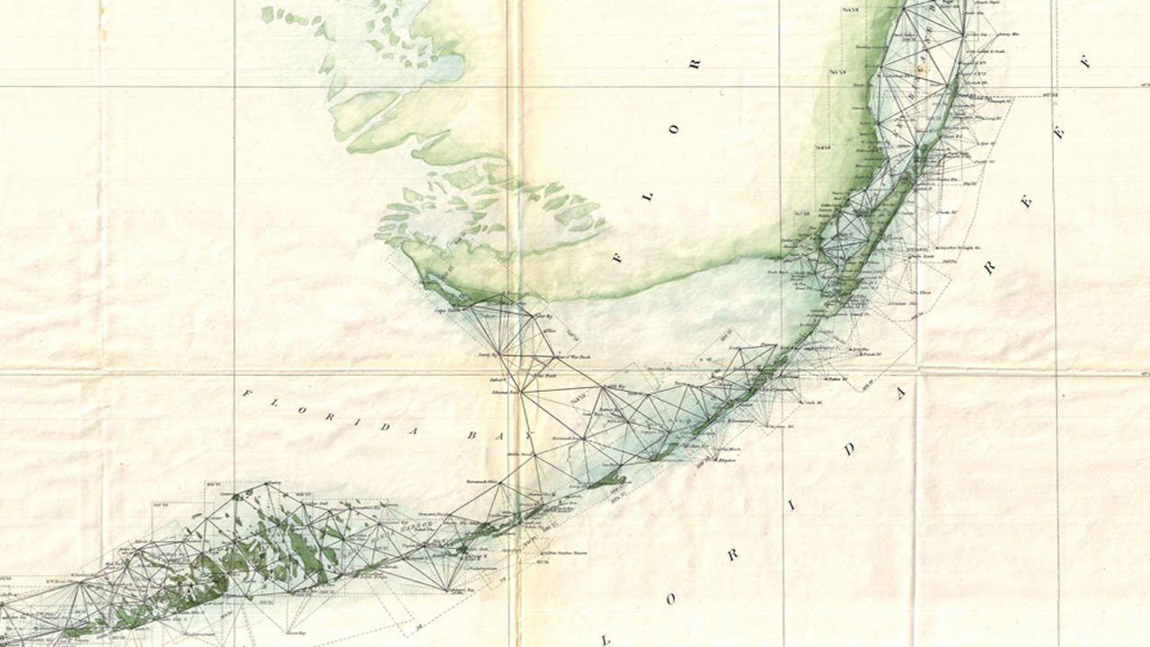 Florida Keys History and Cartograph (1859)