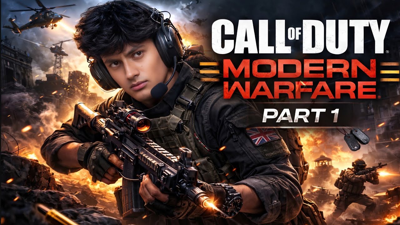 First Time Playing CALL OF DUTY: MODERN WARFARE....These Moments Were INSANE | Part 1