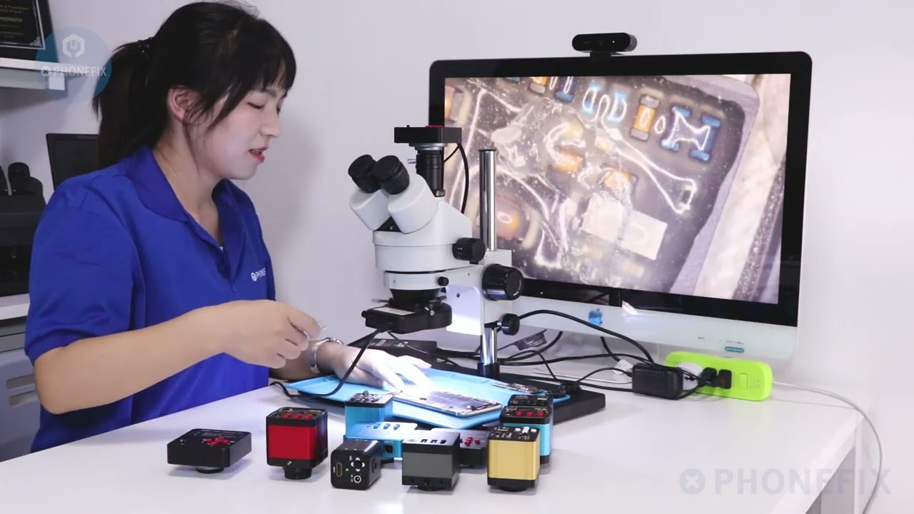 Phonefix Industrial Camera review| 2K-4K HDMI USB Video Microscope Camera