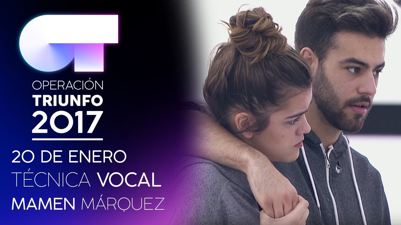 Clase de TÉCNICA VOCAL con Mamen Márquez (20 ENE) | OT 2017