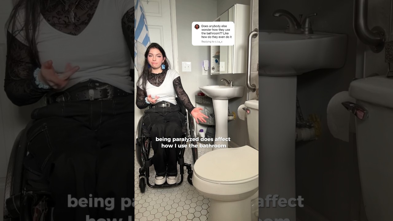 How I use the bathroom while paralyzed ♿️