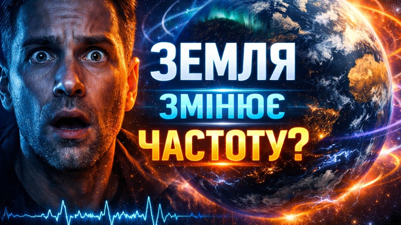 ЗЕМЛЯ ПІДВИЩУЄ ЧАСТОТУ? ⚡ Частота Шумана, Магнітне Поле і Тривожні Сигнали Біосфери
