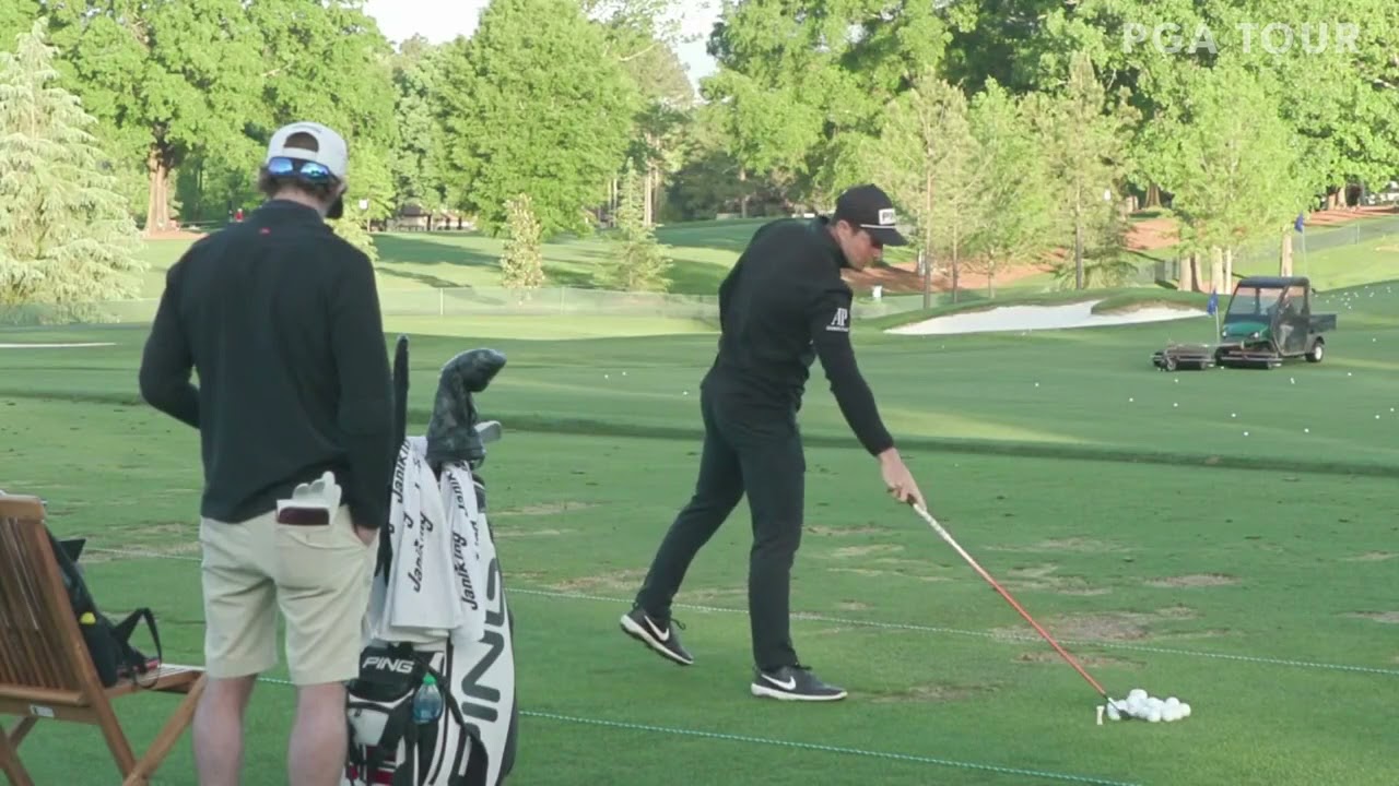Viktor Hovland: Short & Sweet Warm-up, Wells Fargo 2021
