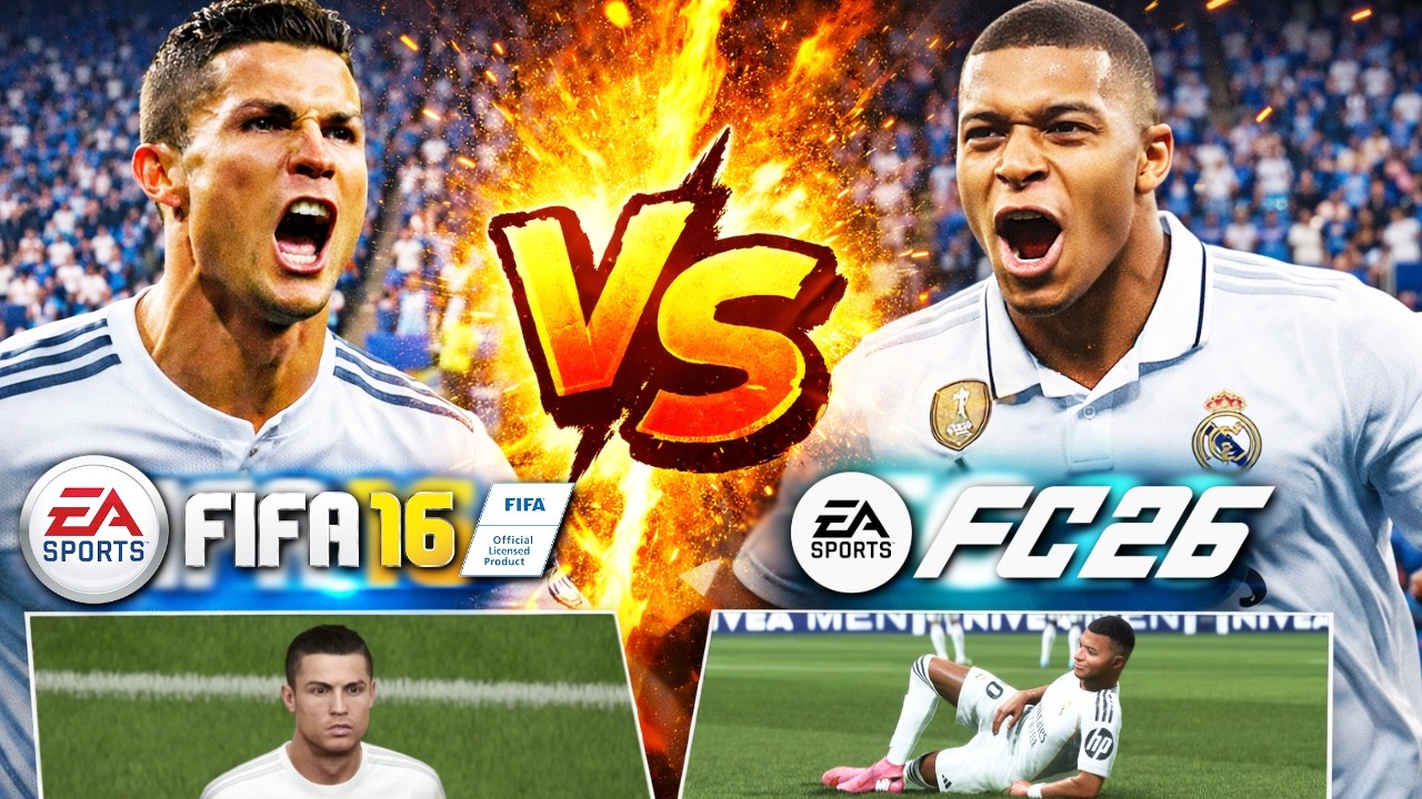 FIFA 16 VS FC 26 GAMEPLAY! Which game is better?