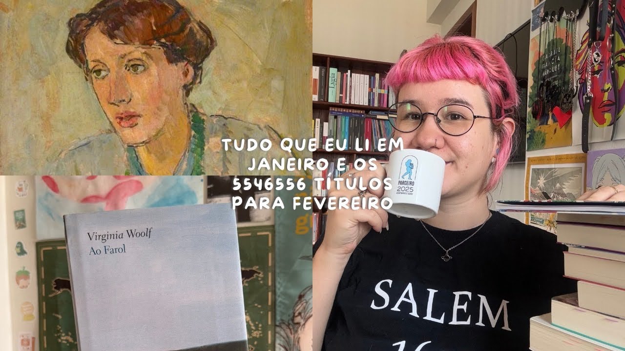 📚 8 LIVROS LIDOS em janeiro e os 484456 que ✨PRETENDO✨ ler em fevereiro