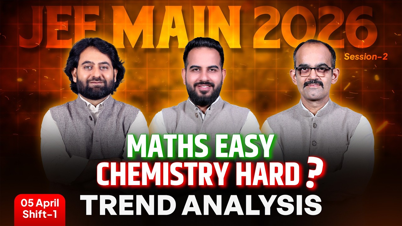 JEE Main 2026 Paper Analysis 🔥 | 5 April Shift 1 Difficulty Level Explained 🎯 ALLEN