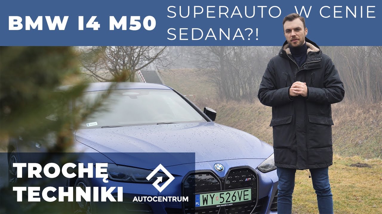 BMW i4 M50 &ndash; 544 KM i 3,9 s do 