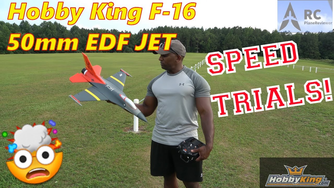 💥SPEED TRIALS💥H-King F-16 Fighting Falcon 50mm💥SPEED TRIALS💥