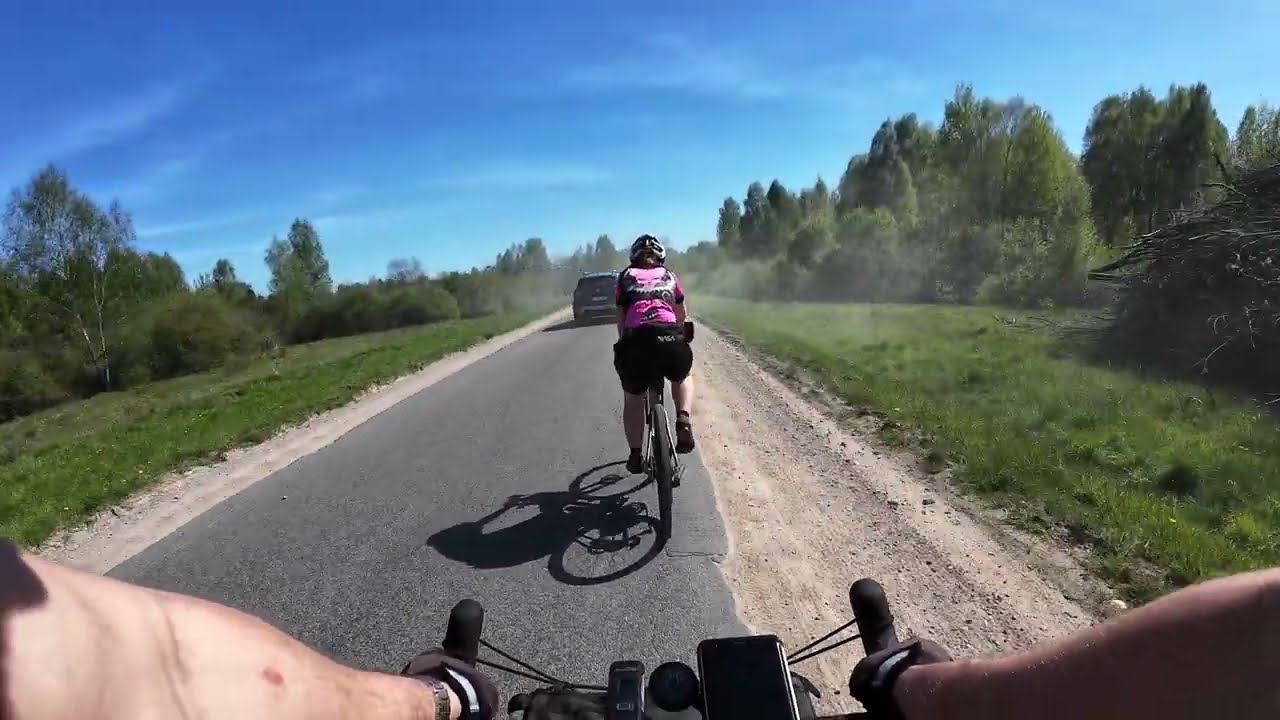 🚴🚴‍♀️ Vilnius - Trakai - Vilnius. Gravel / Road ride. [4K]