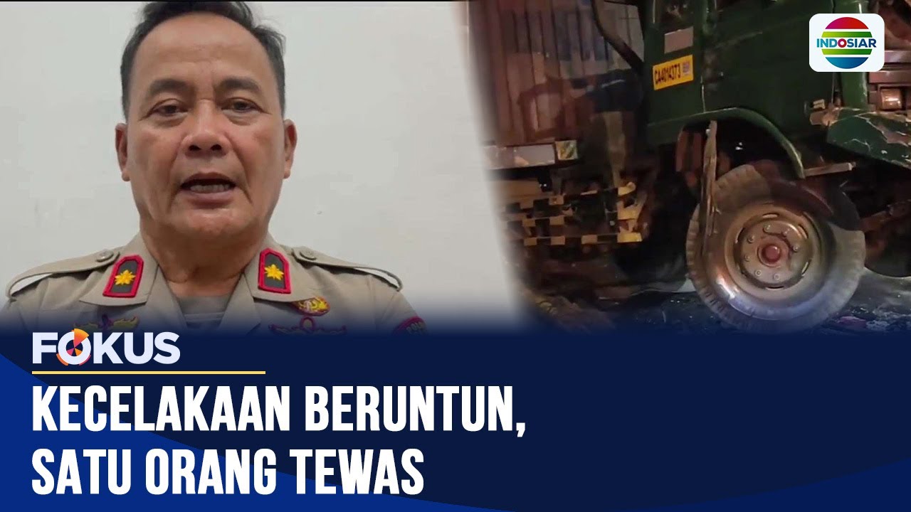 Truk Ugal - ugalan di Gresik Sebabkan Kecelakaan Beruntun Tewaskan Satu Orang | Fokus