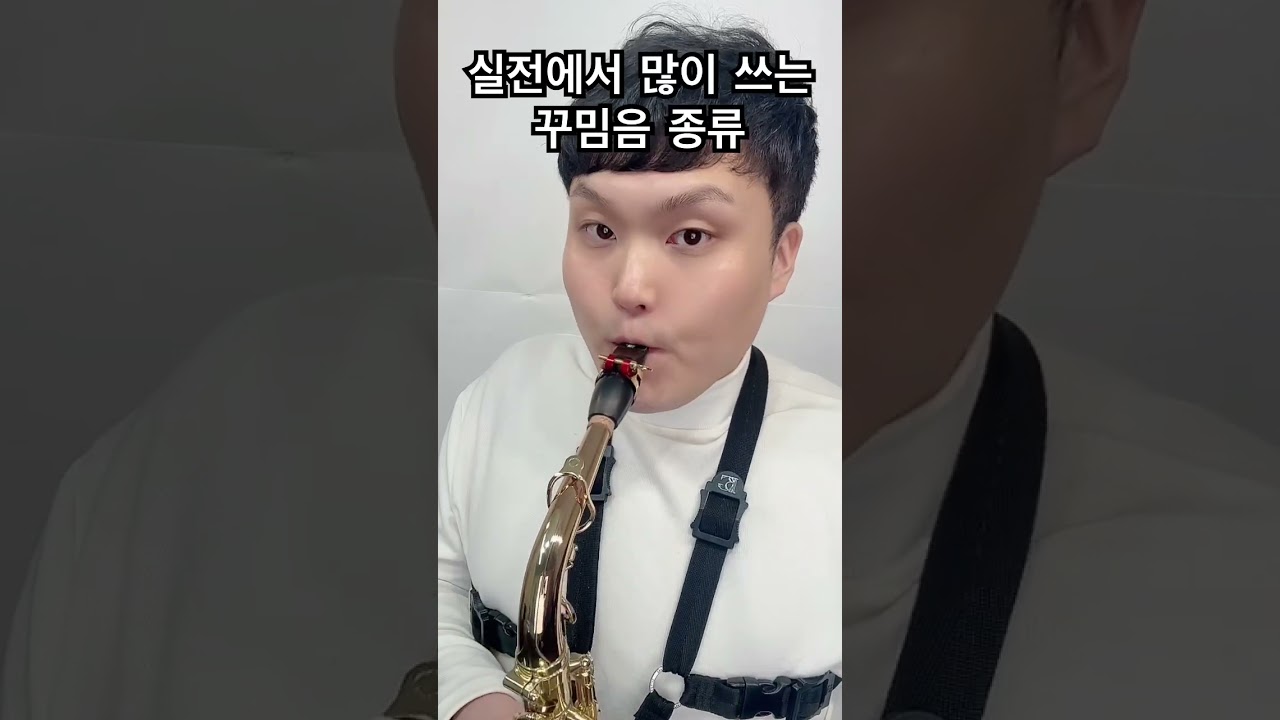 실전에서 많이 쓰는 꾸밈음 종류