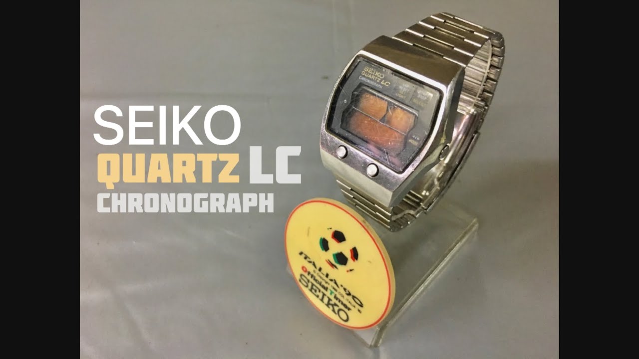 Reassembly Seiko quartz LC Chronograph Retro