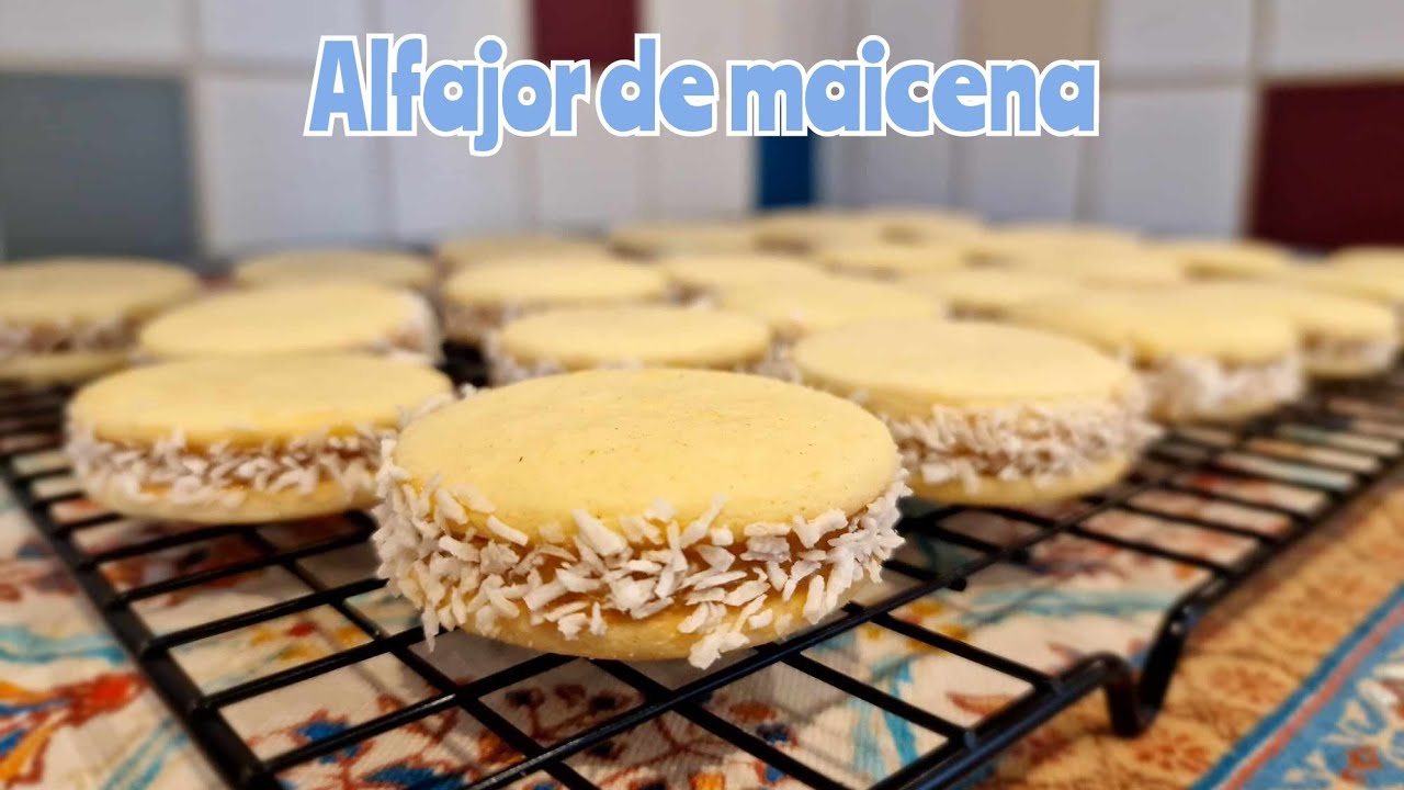 Classic Argentine Alfajores. Cornstarch Cookies Sandwiches | Аржентински сладки Алфахор. Уникални!