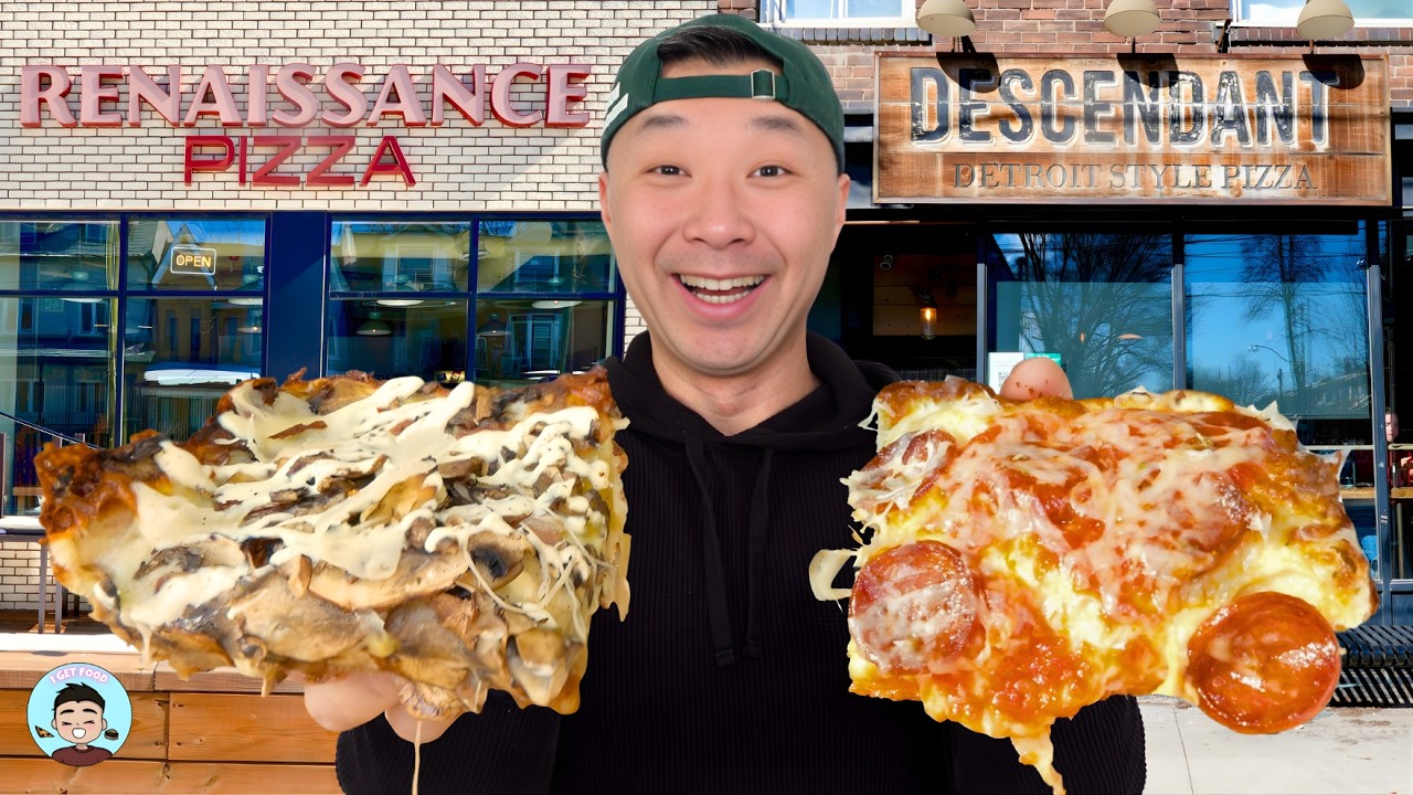 DETROIT PIZZA Hits Different And Here's 2 That Are Elite - Renaissance Pizza & Descendant Pizza