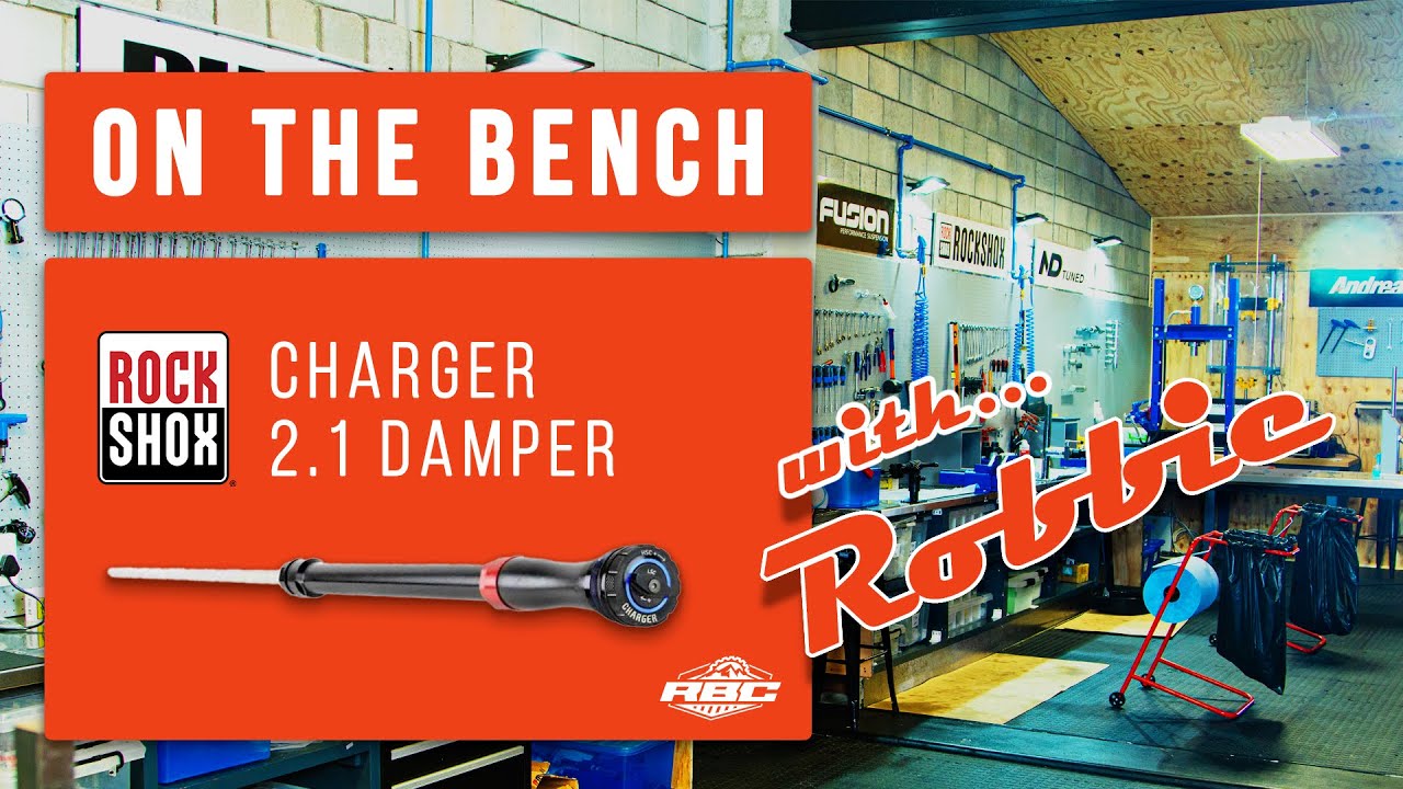 Обслуживание амортизатора Rockshox Charger 2.1 — посмотрите, как Робби обслуживает этот картридж ...