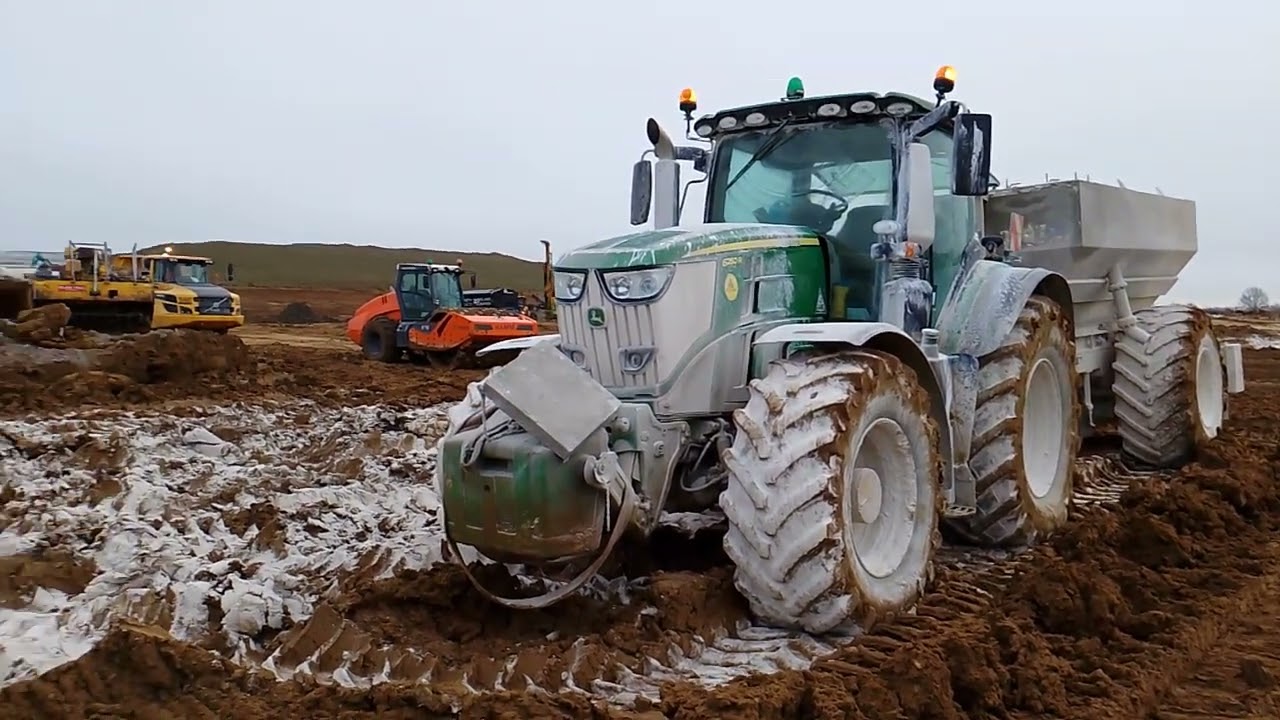 Bulldozers rollers mixers tractors soil stabilisation all flat out AGSL