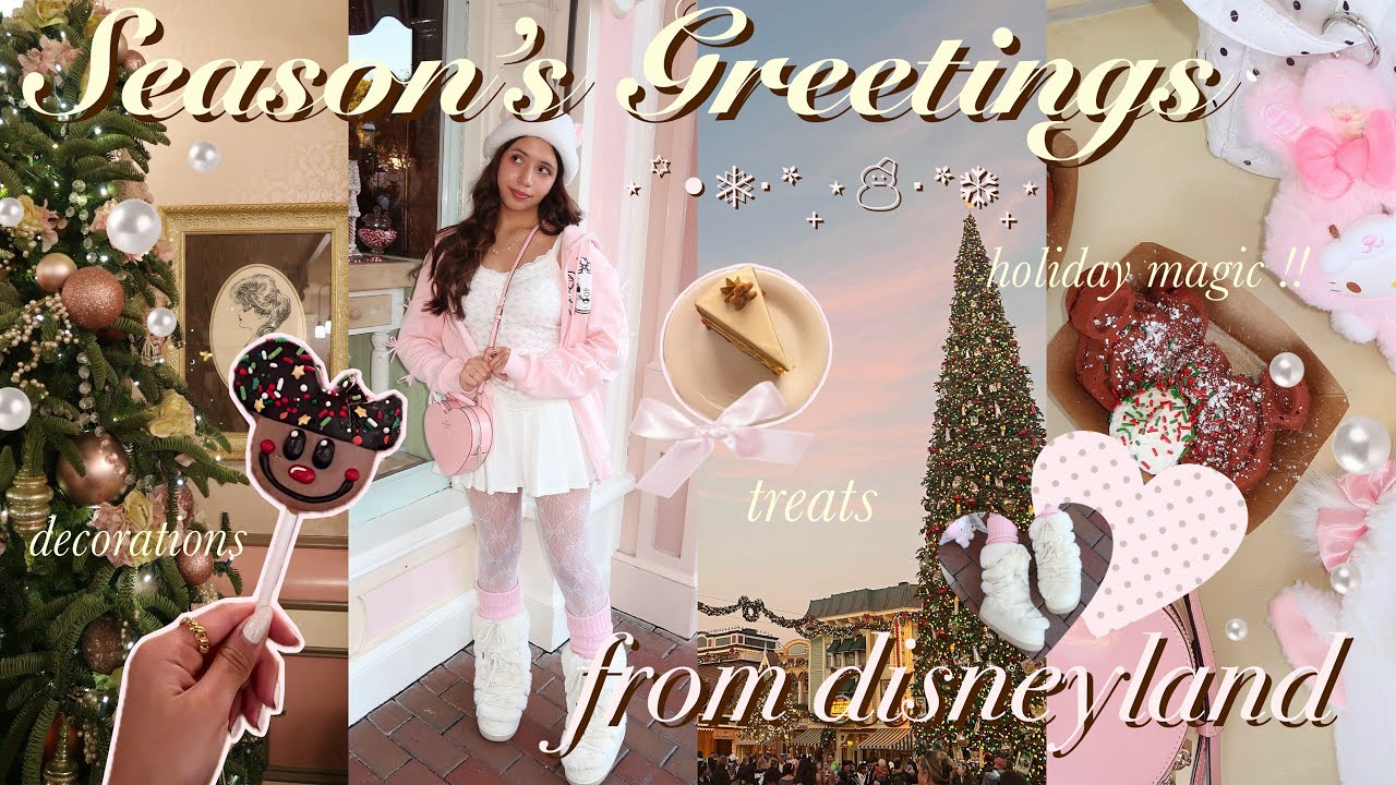Дисней во время Рождества и в DCA 🦌‧⊹₊˚🎄 Праздничная магия, рождественские угощения и уютная атмо...