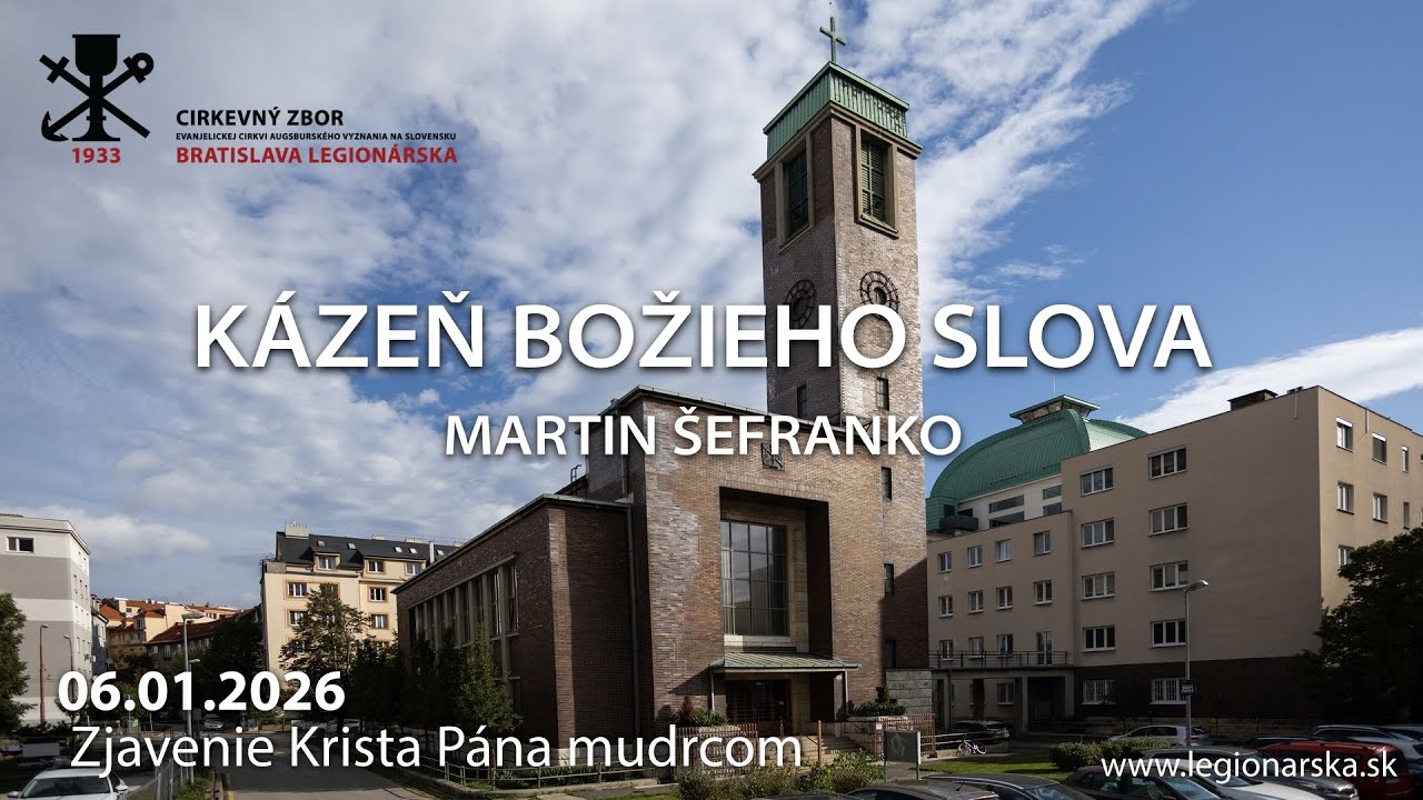 Kázeň - Martin Šefranko - 06.01.2026 - Zjavenie Krista Pána mudrcom