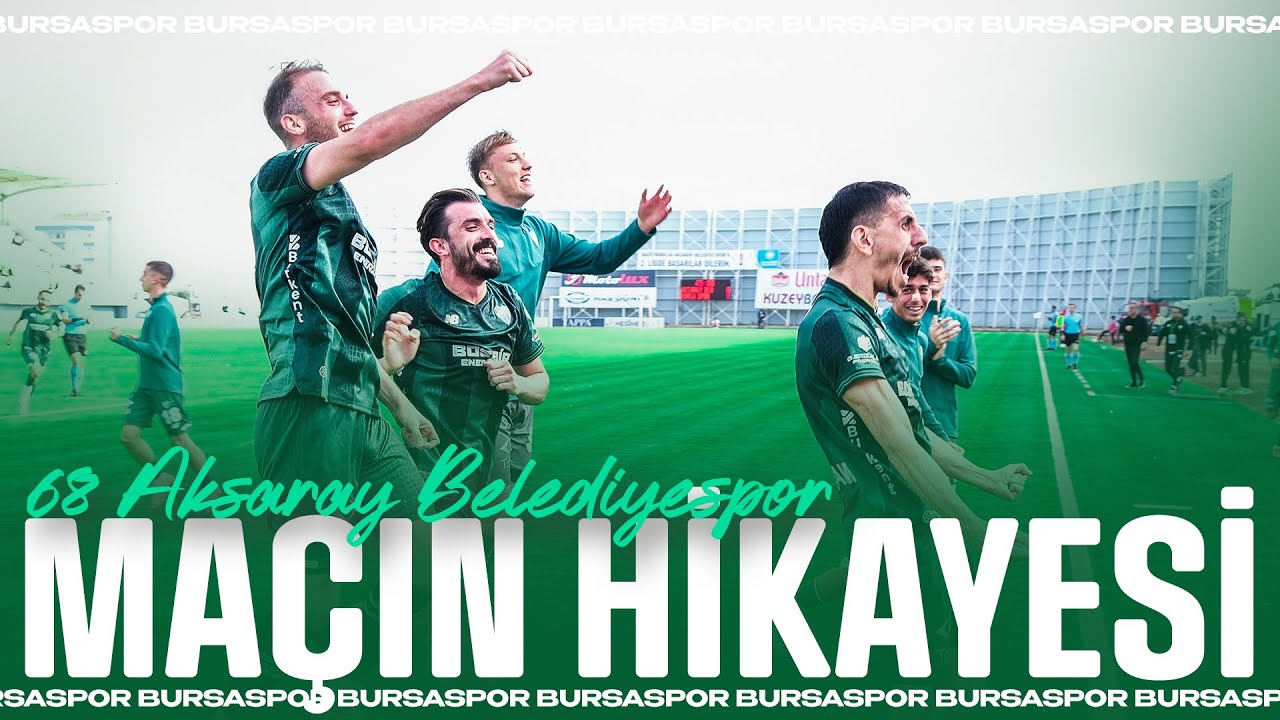 Buraya Kalpler Konuldu Bursa! 💚🤍68 Aksaray Belediyespor Ma&ccedil;ı Hikayesi