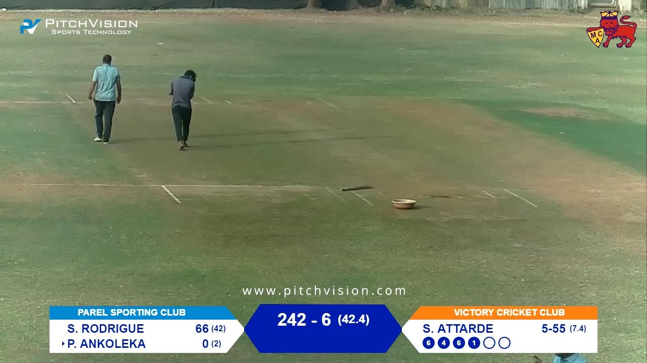 TALIM SHIELD CRCKET TOURNAMENT    2025 - 26   PAREL SPORTING CLUB  vs VICTORY CRICKET CLUB