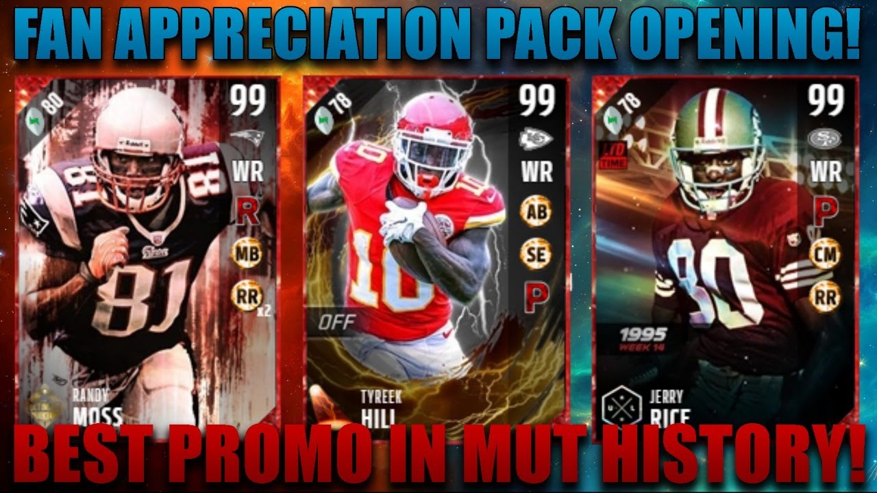Открываем 20 наборов Fan Appreciation и не только! Madden 17 Ultimate Team