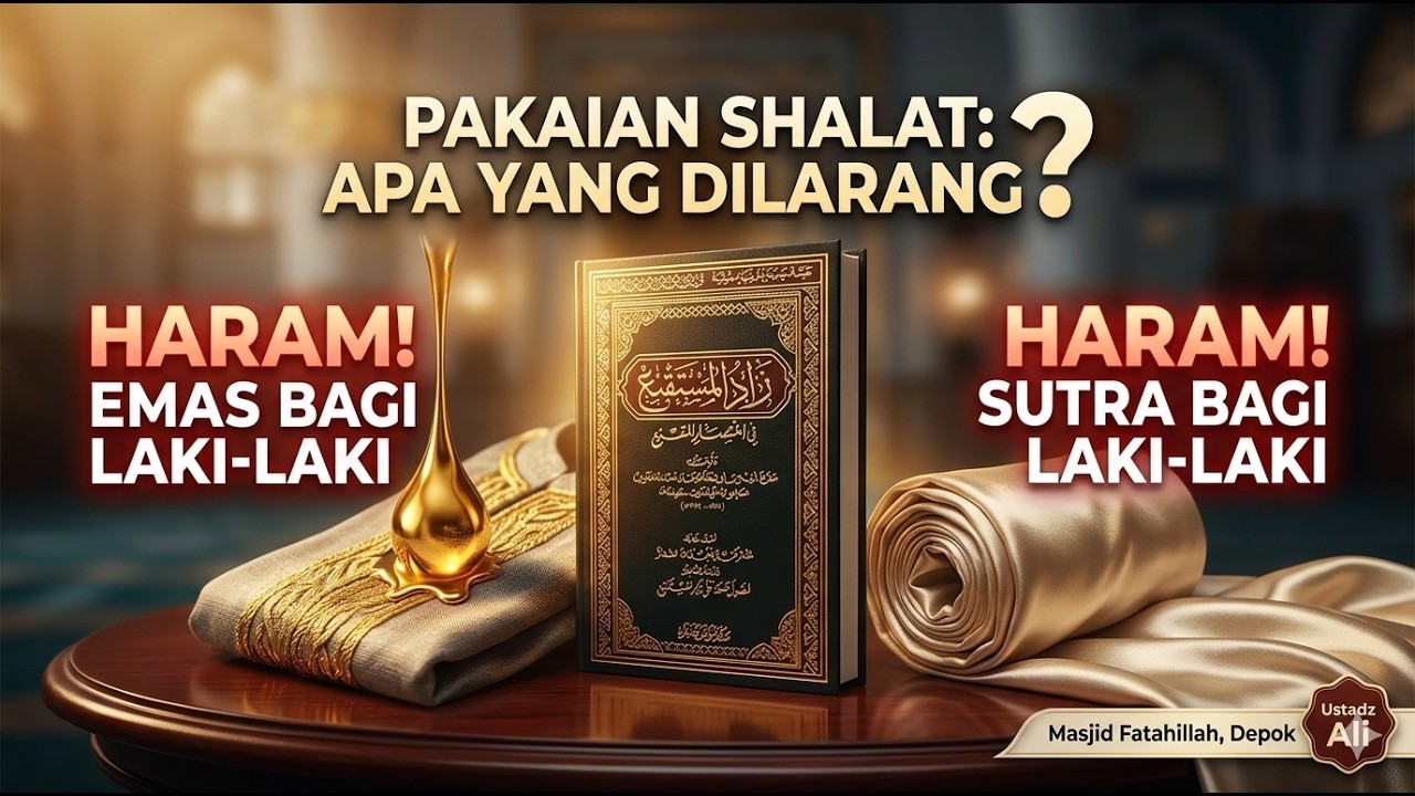 4. Pakaian yang ditenun/ disepuh dengan emas | Macam Pakaian yang dilarang