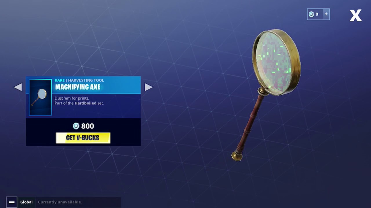 Magnifying Axe Glitch On Fortnite Mobile!