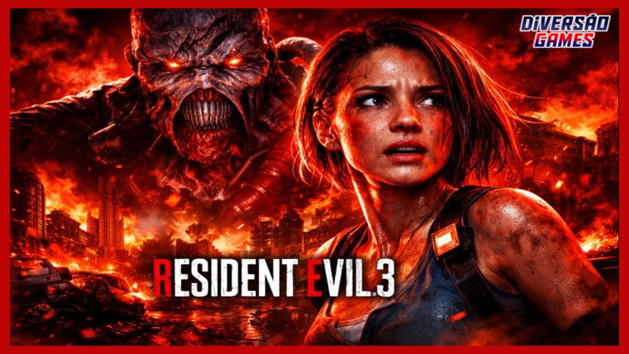 FUGINDO DO NEMESIS A TODO CUSTO! | RE3 Remake
