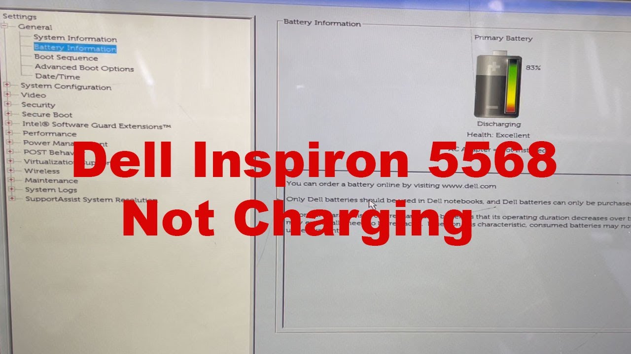 Laptop Chip Level Service Experience Dell Inspiron 5568 Not Charging
