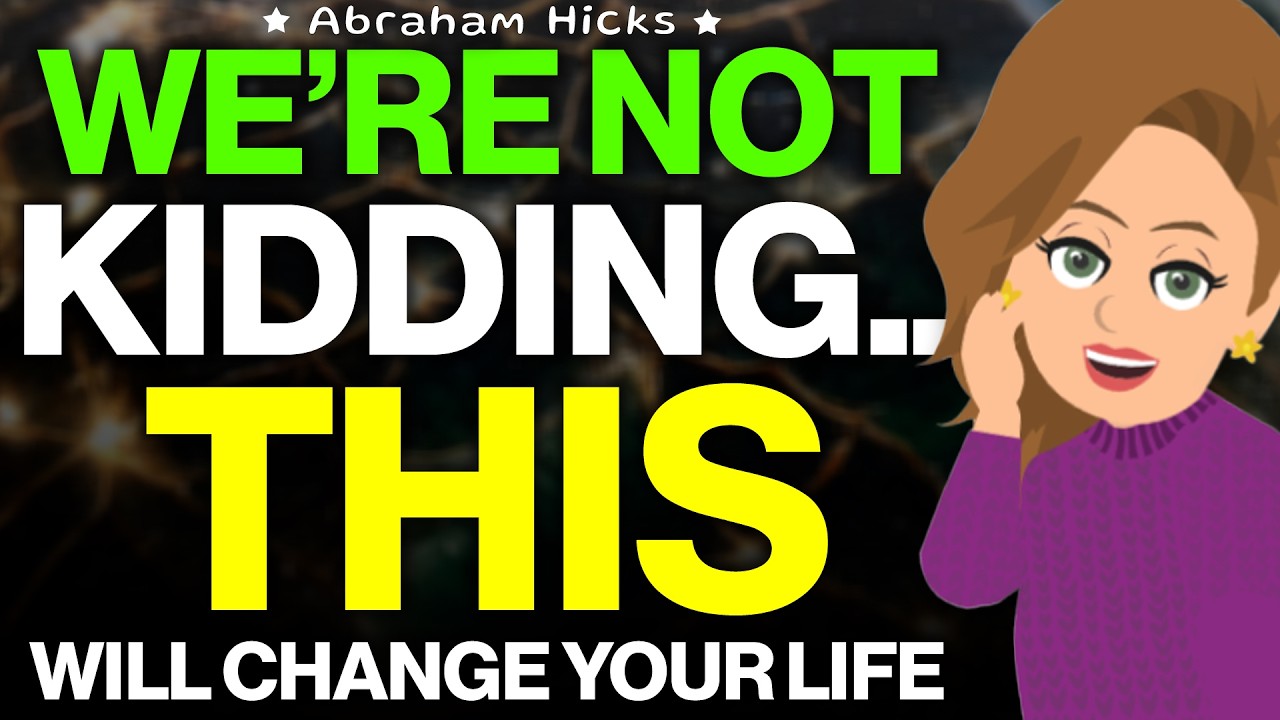 No joke, this is the missing piece! 🧩 Abraham Hicks 2024