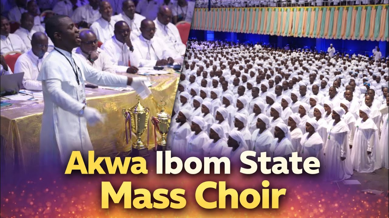 Akwa Ibom State Mass Choir On Stage: BAYA Lagos State 