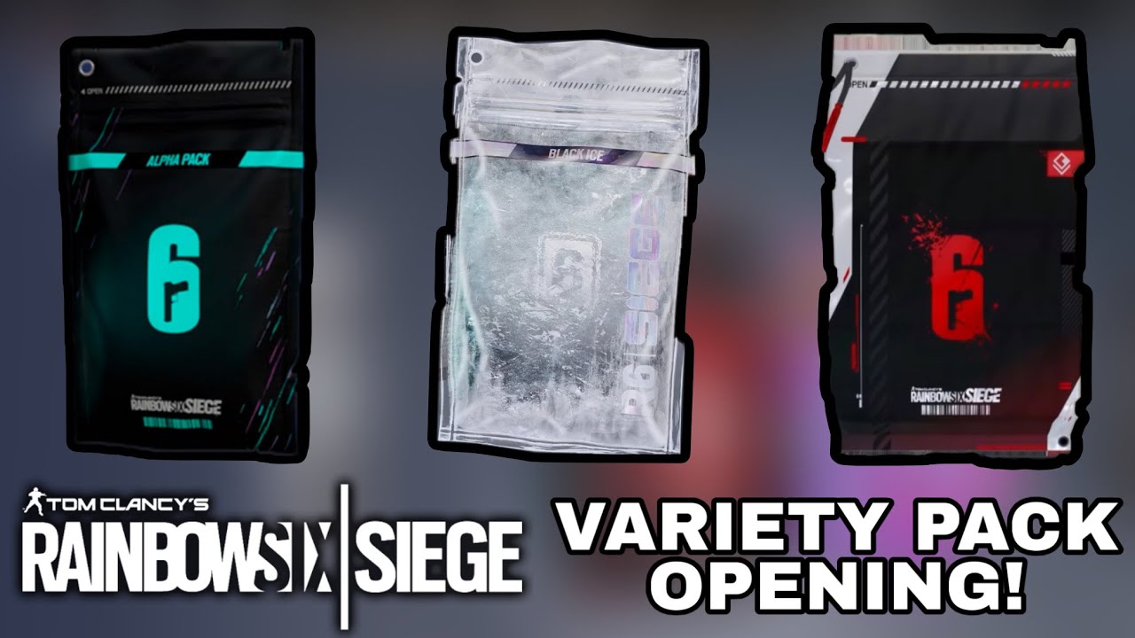 SO MANY BLACK ICE PULLS!! HUGE R6 VARIETY PACK OPENING!