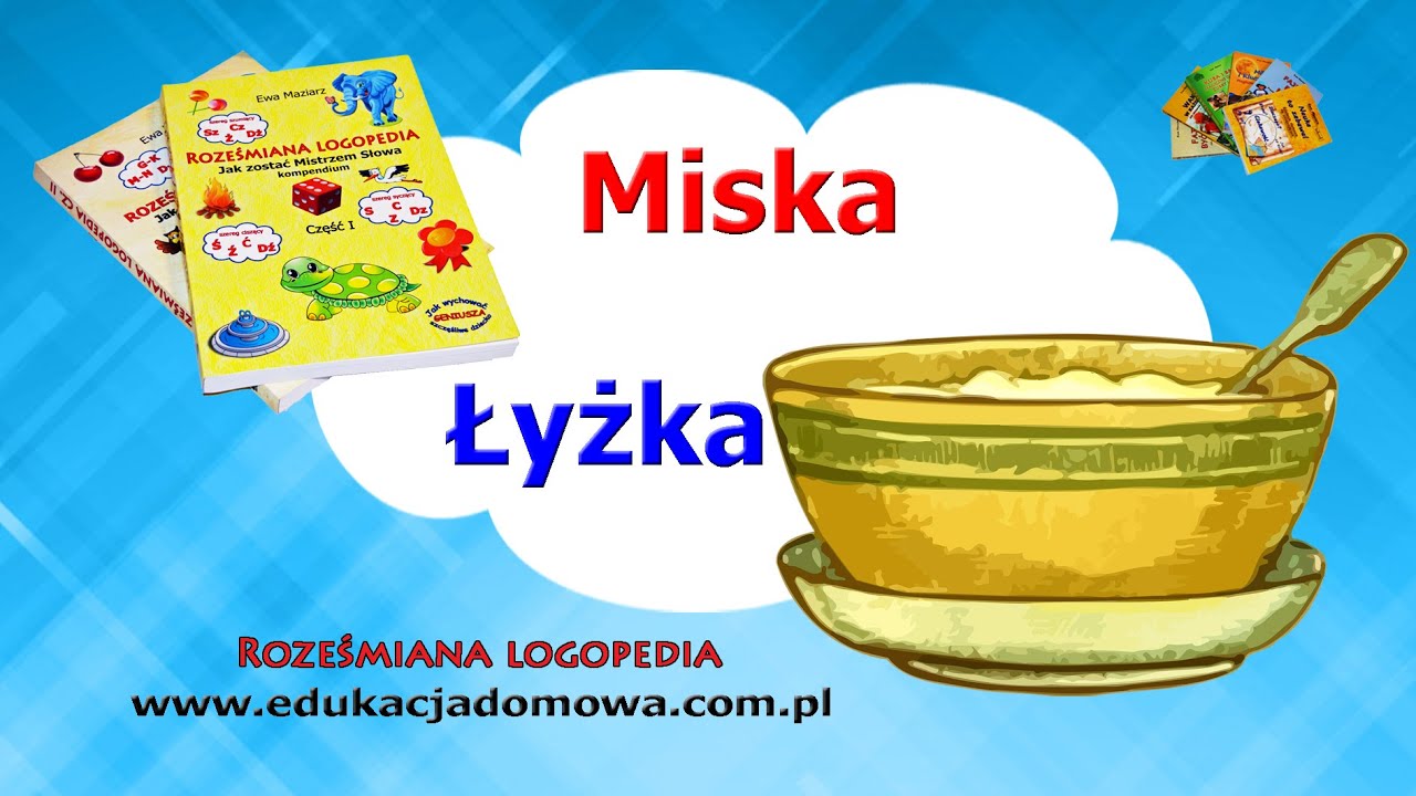 Łyżka - Wanda Chotomska - Roześmiana Logopedia poleca wiersze polskich poetów