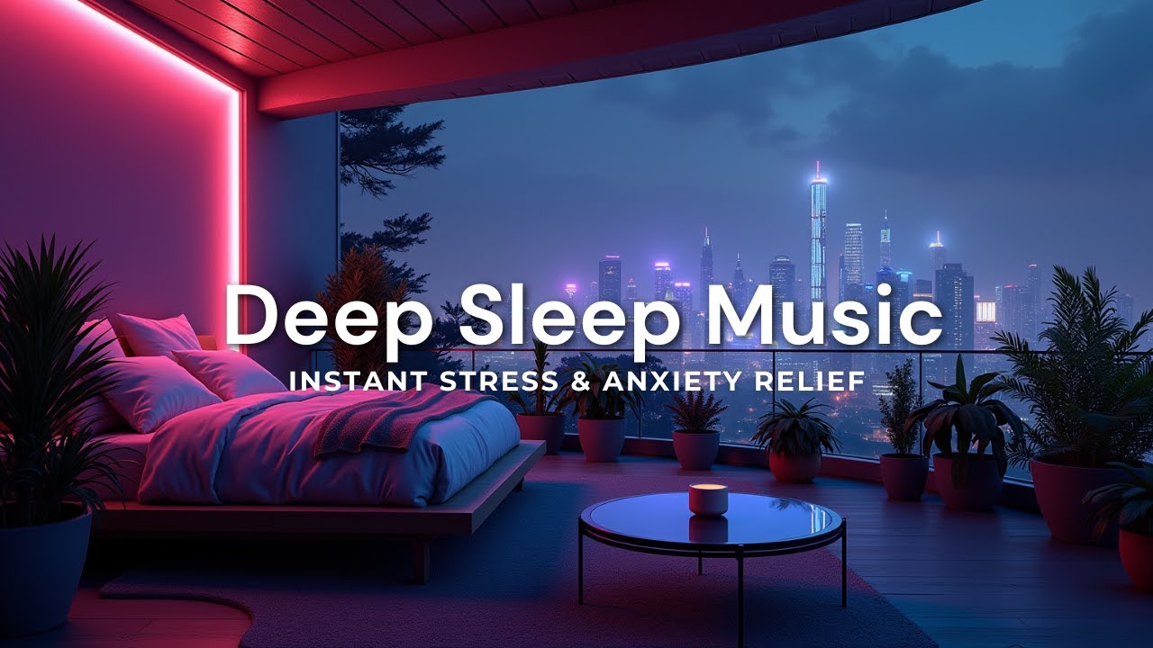 Relaxing Sub Bass Frequency Music for Deep Sleep ✦ Delta Waves, Instant Stress & Anxiety Relief