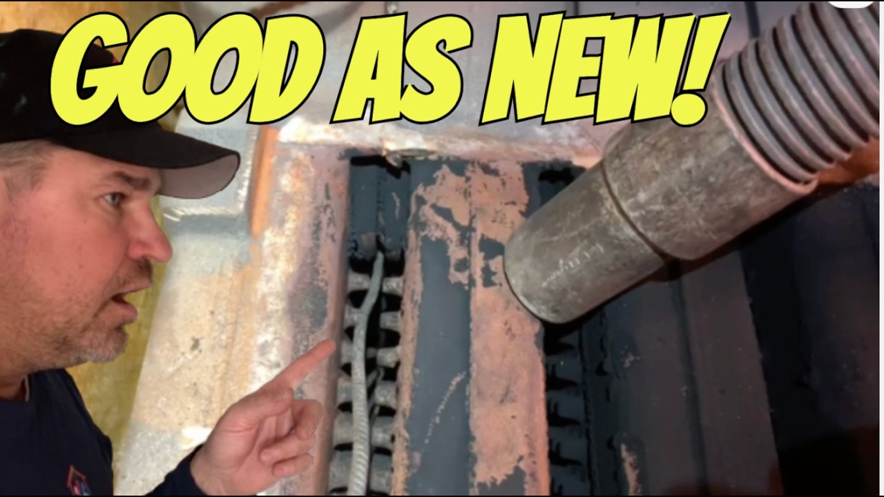 Local Plumber SAVES Sooted Carbonized Steam Boiler from Severe Flame Roll Out - How to Clean