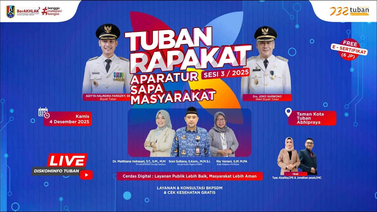 TUBAN RAPAKAT : APARATUR SAPA MASYARAKAT - SESI 3
